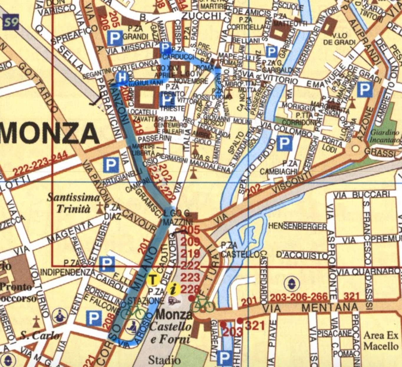Piazza Duomo → Stazione Arosio (SOL.1)